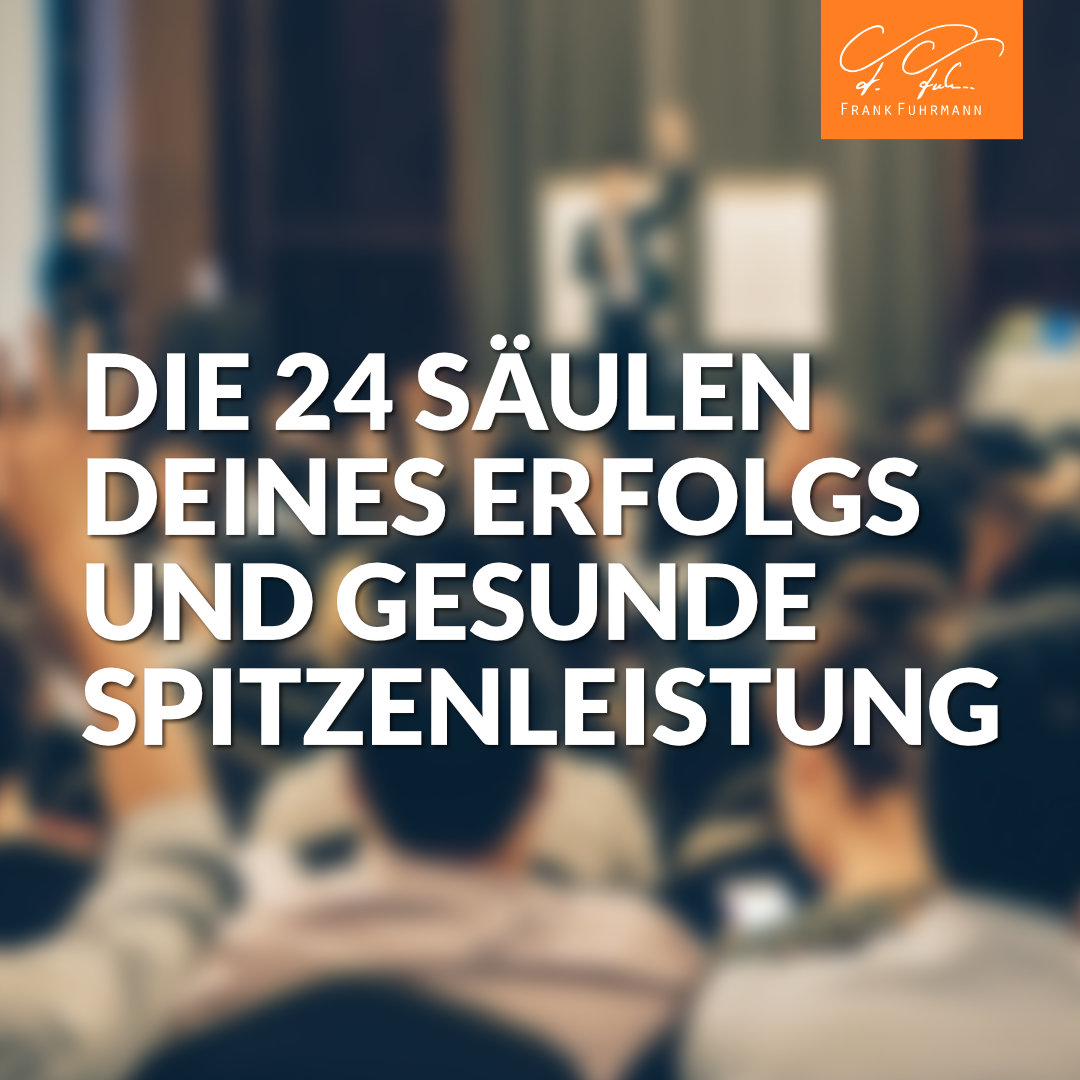 PAKET 2: DIE 24 SÄULEN DEINES ERFOLGS UND GESUNDE SPITZENLEISTUNG